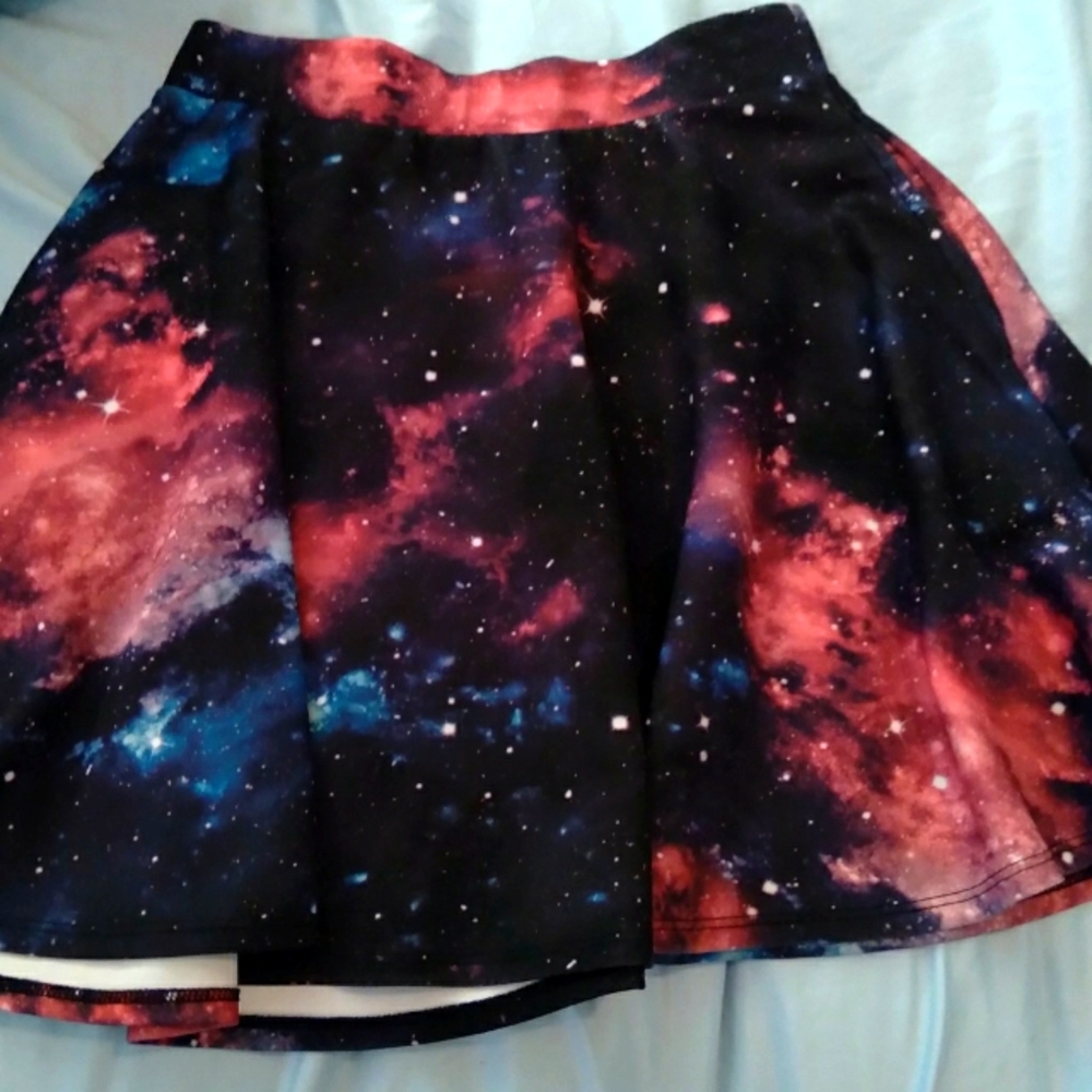 Cosmic galaxy skirt
